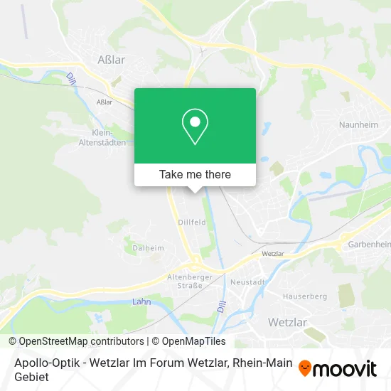 Apollo-Optik - Wetzlar Im Forum Wetzlar map