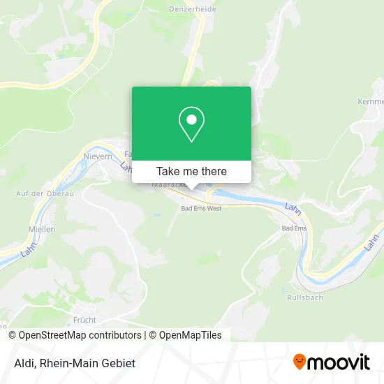 Aldi map
