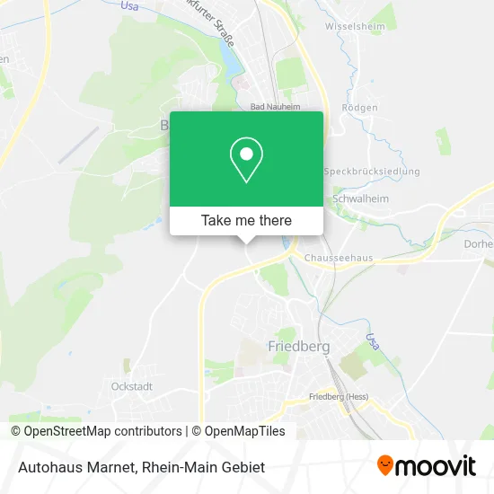 Autohaus Marnet map