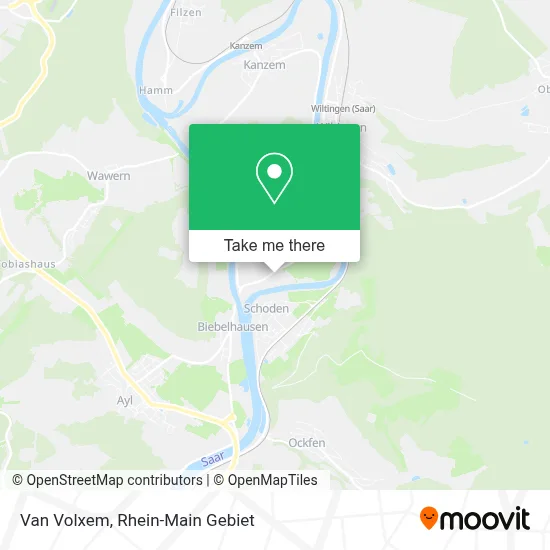Van Volxem map