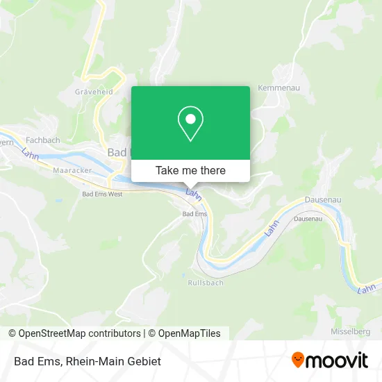 Bad Ems map