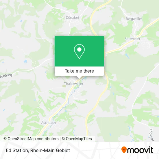 Ed Station map