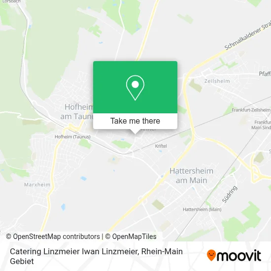 Catering Linzmeier Iwan Linzmeier map
