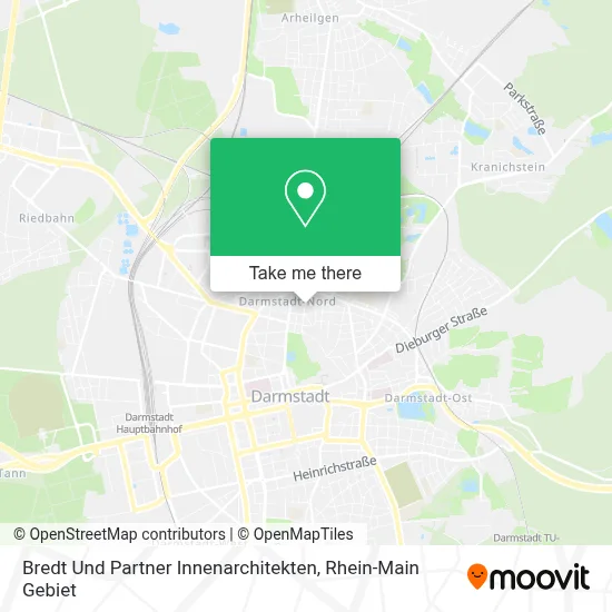 Bredt Und Partner Innenarchitekten map