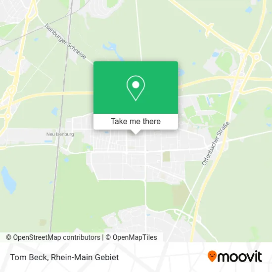 Tom Beck map