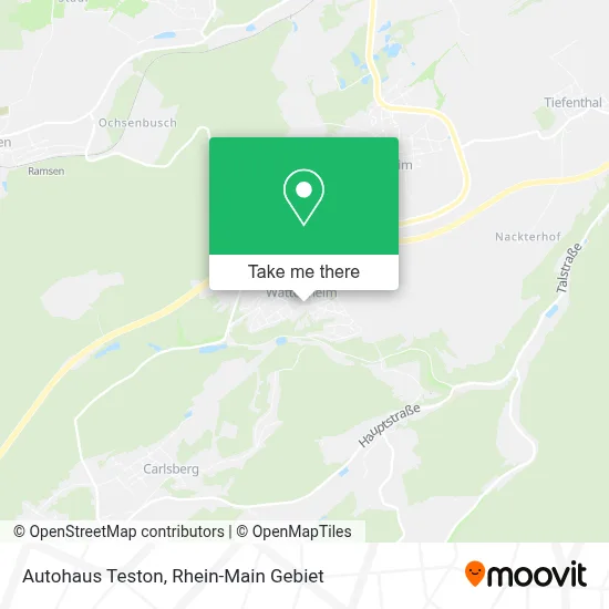 Autohaus Teston map