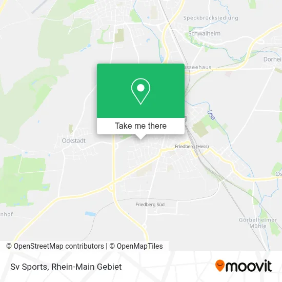 Sv Sports map