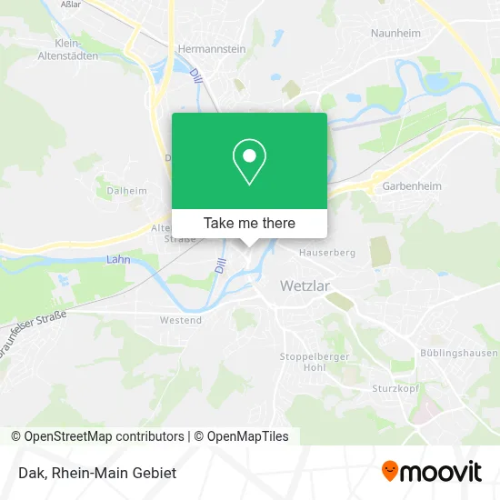Dak map