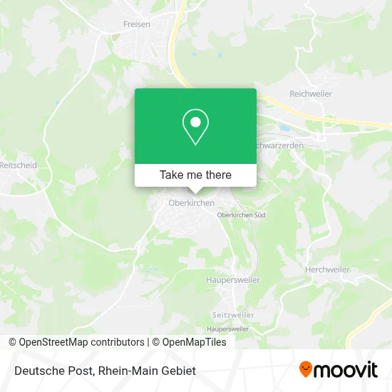 Deutsche Post map