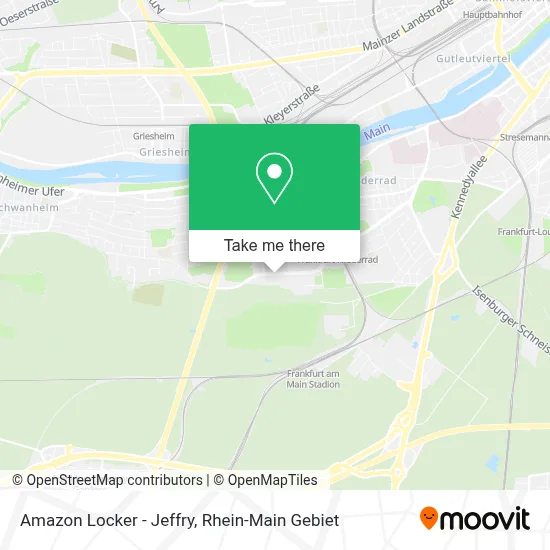 Amazon Locker - Jeffry map