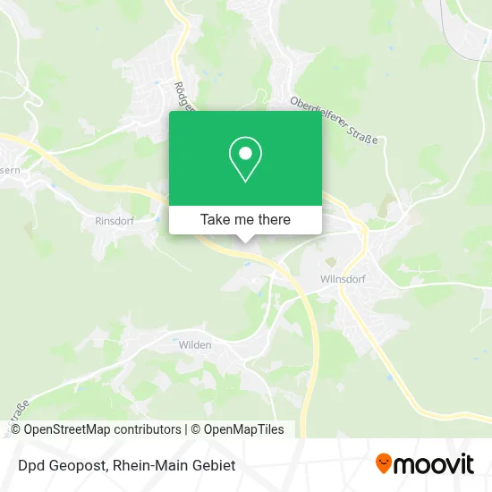 Dpd Geopost map