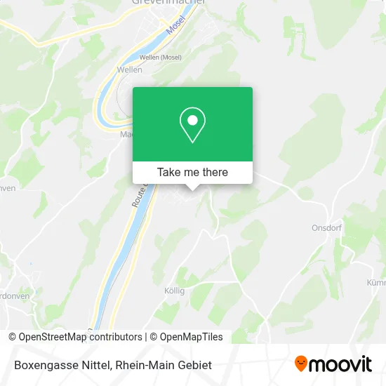 Boxengasse Nittel map