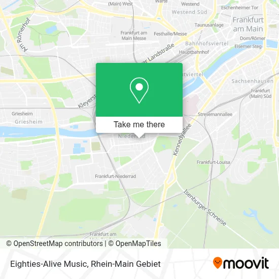 Eighties-Alive Music map