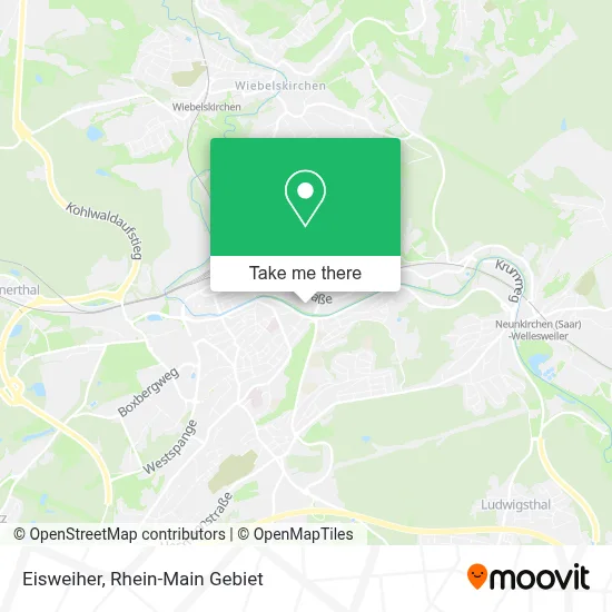 Eisweiher map