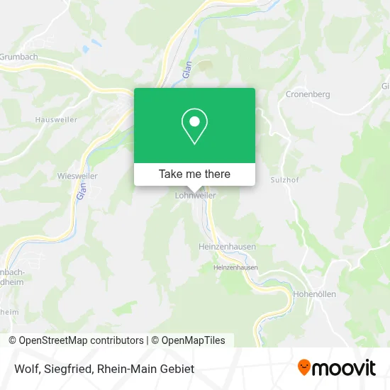 Wolf, Siegfried map