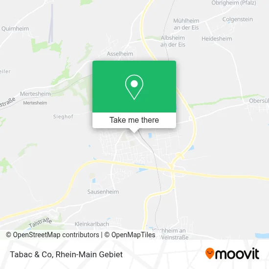 Tabac & Co map