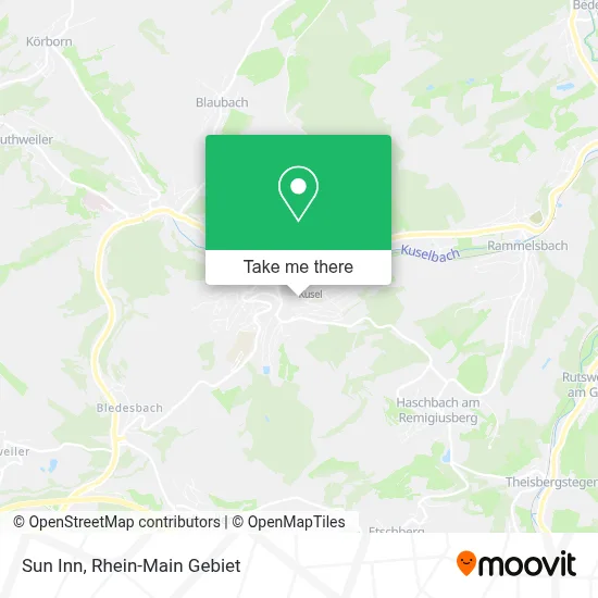 Sun Inn map