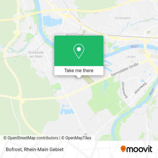 Bofrost map