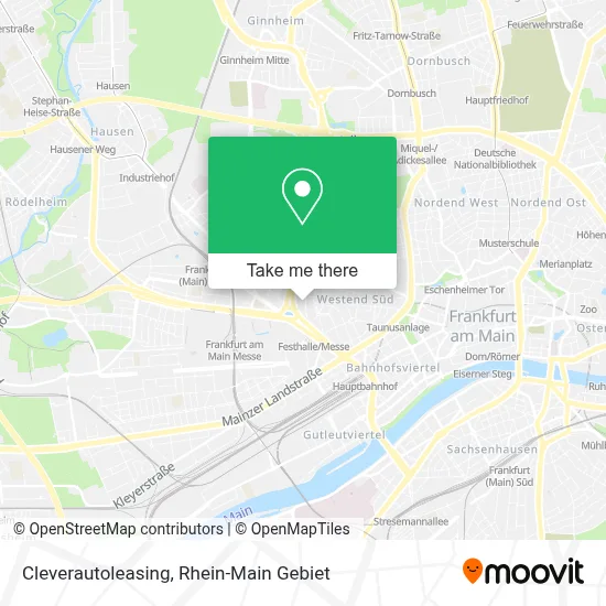 Cleverautoleasing map