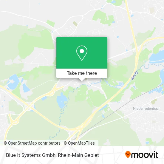 Blue It Systems Gmbh map