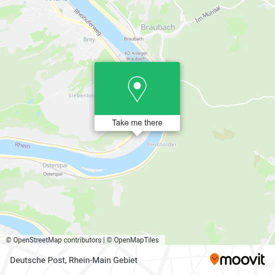 Deutsche Post map