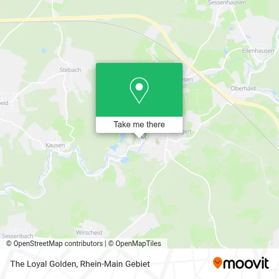 The Loyal Golden map