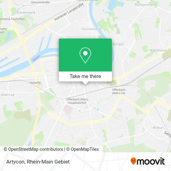 Artycon map