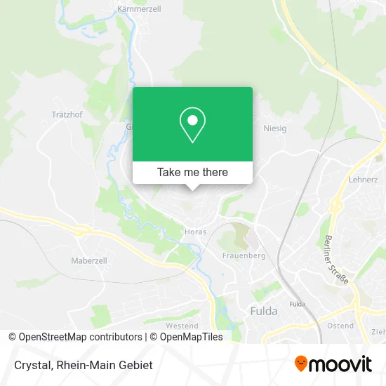 Crystal map