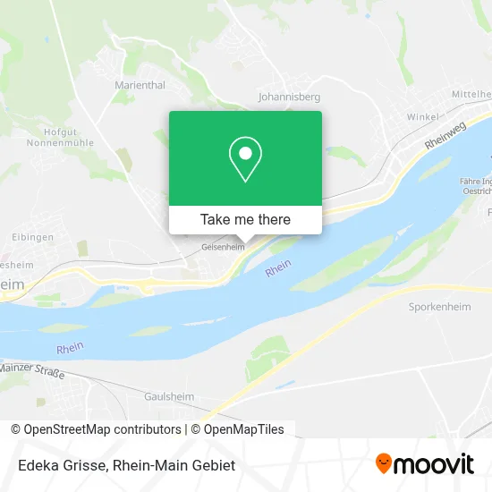 Edeka Grisse map