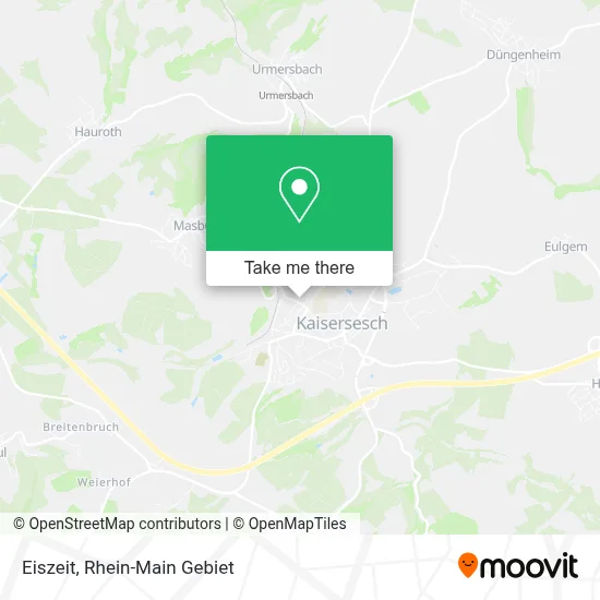 Eiszeit map
