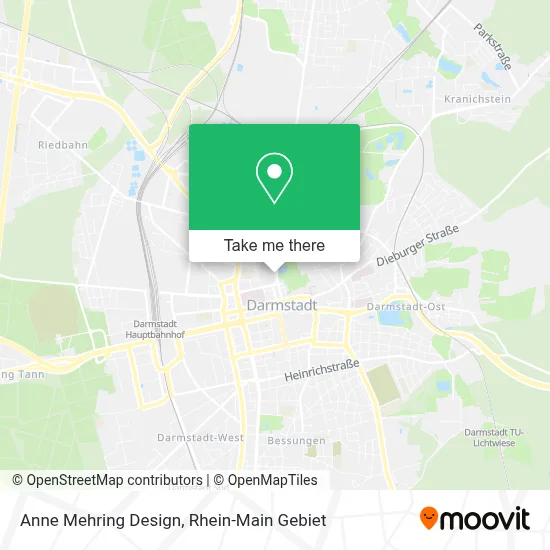 Anne Mehring Design map
