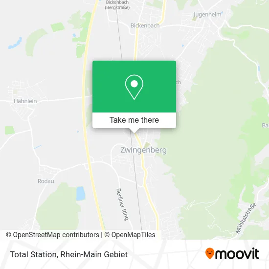 Total Station map