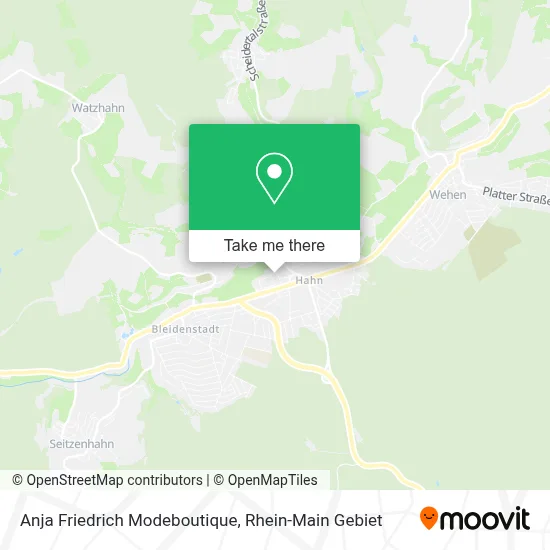 Anja Friedrich Modeboutique map