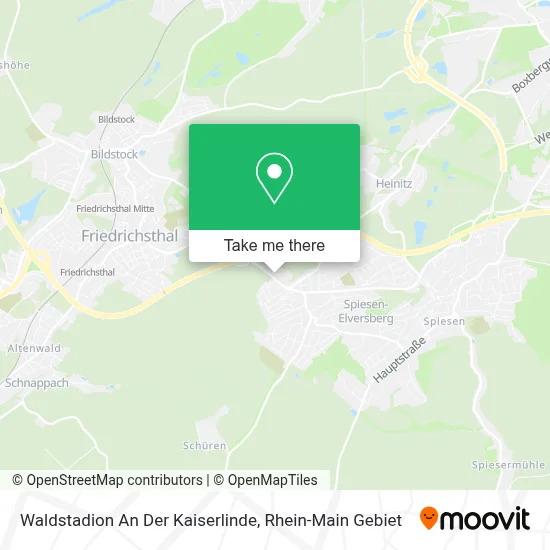 Waldstadion An Der Kaiserlinde map