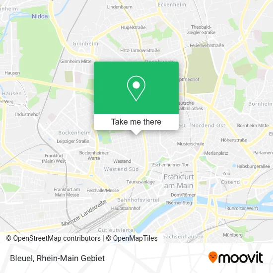 Bleuel map