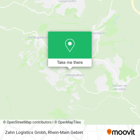 Zahn Logistics Gmbh map
