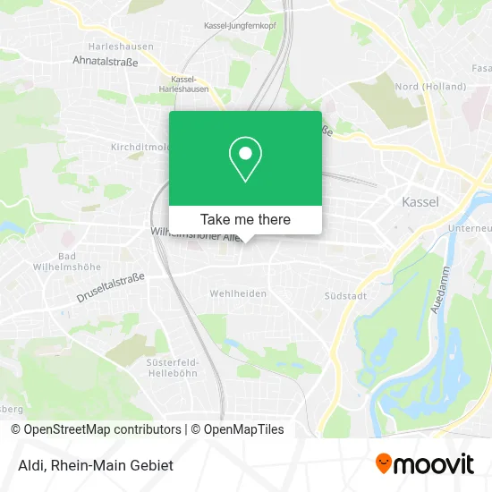 Aldi map