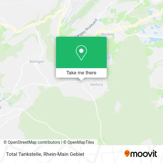 Total Tankstelle map