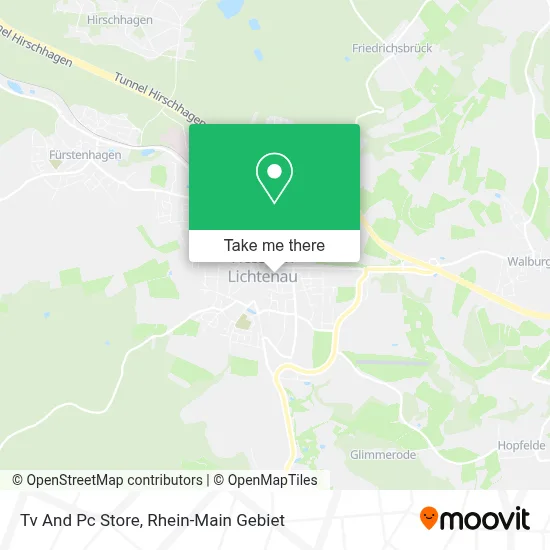 Tv And Pc Store map