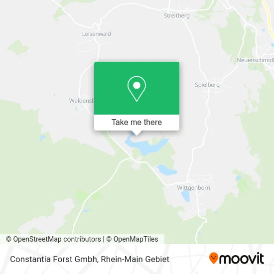 Constantia Forst Gmbh map