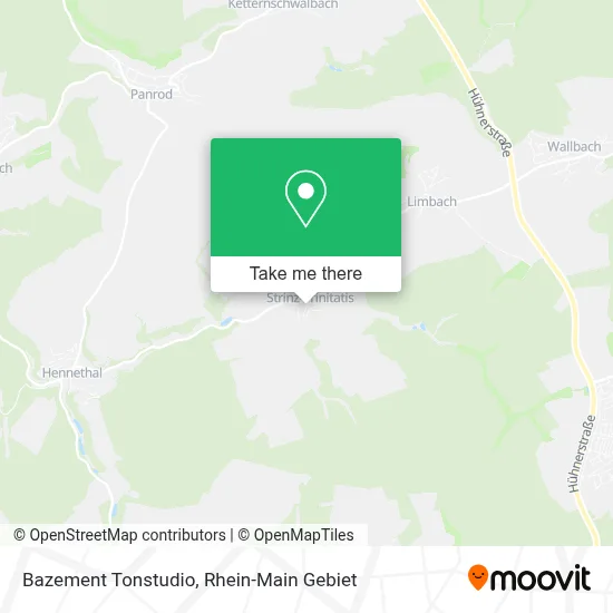 Bazement Tonstudio map