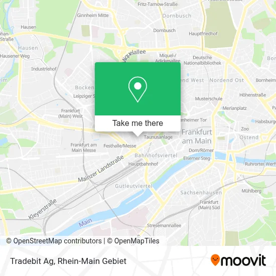 Tradebit Ag map