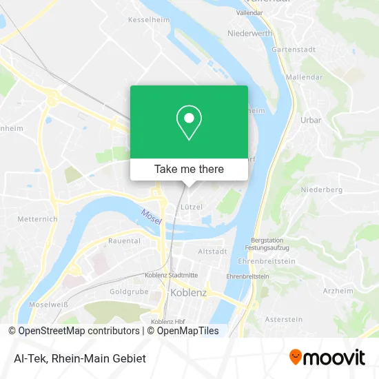 Al-Tek map