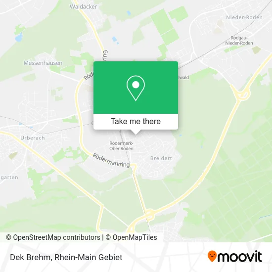 Dek Brehm map