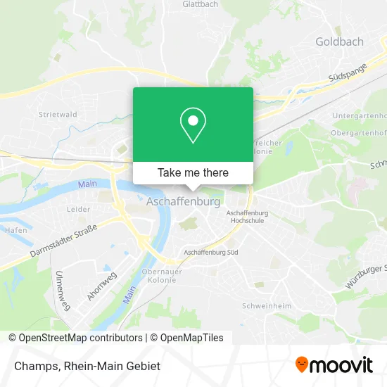 Champs map