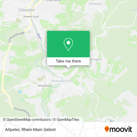 Altpeter map