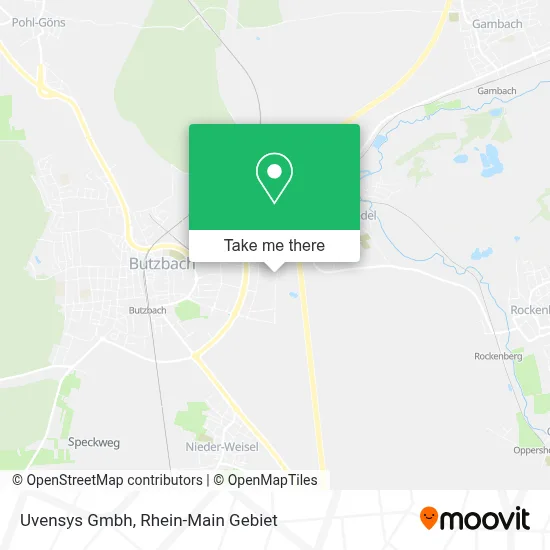 Uvensys Gmbh map