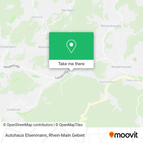 Autohaus Elsenmann map