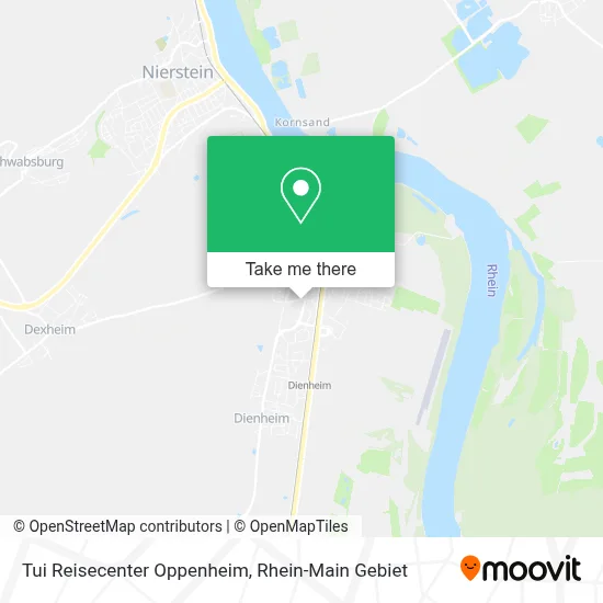 Tui Reisecenter Oppenheim map
