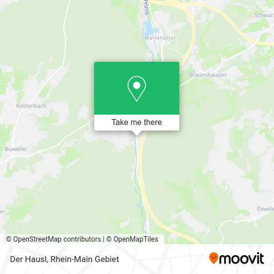 Der Hausl map